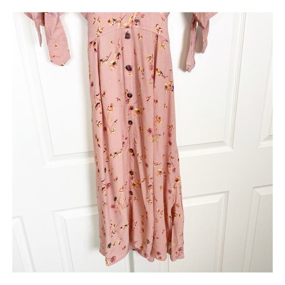 Anthropologie x Faithfull the Brand Nina Salina Floral Midi Dress NWT - Picture 4 of 11